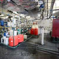 Котельный зал модульной котельной 0.8 МВт